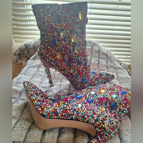 Rhinestone boots - Picture 5 of 5
